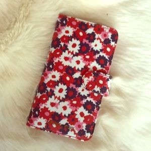 Michael Kors Floral portfolio iPhone X case